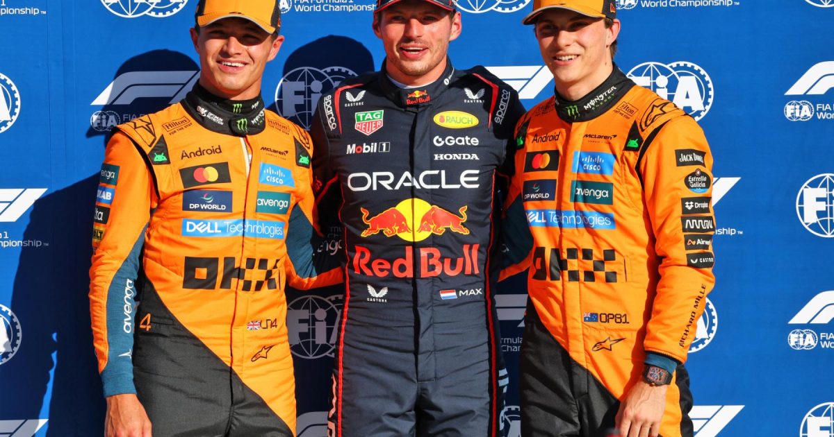 McLaren highlight 'privileged position' of stopping Max Verstappen dominance