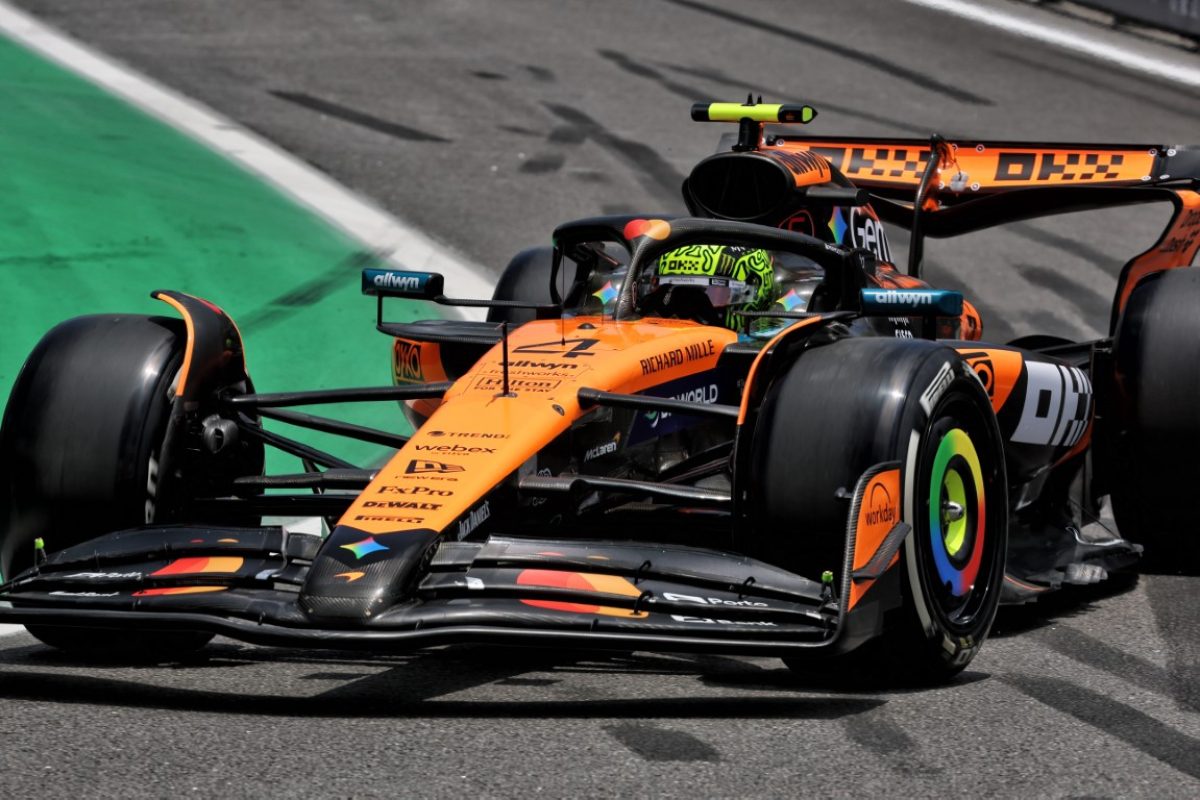 Sizzling Speed: Lando Norris Shines in Sao Paulo GP Practice Session