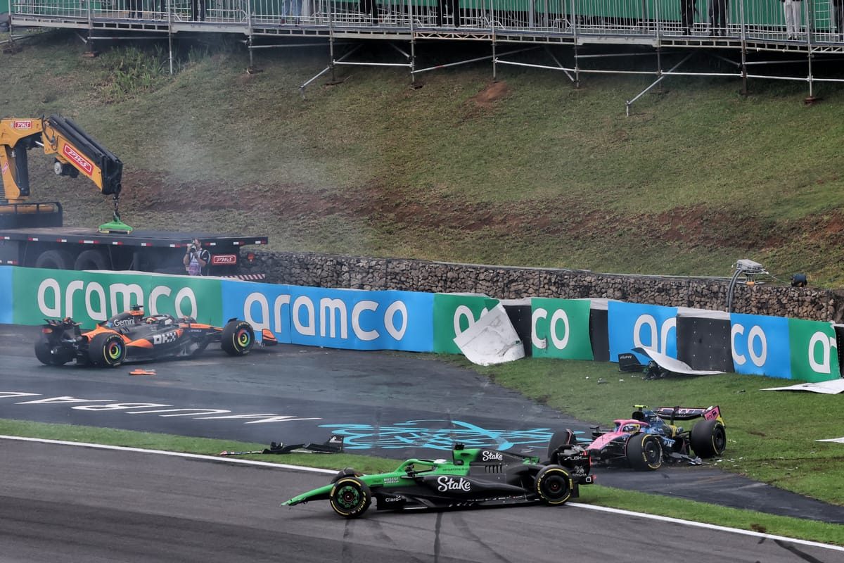 The bold rise and heartbreaking fall of Piastri in the Brazil F1 sprint race