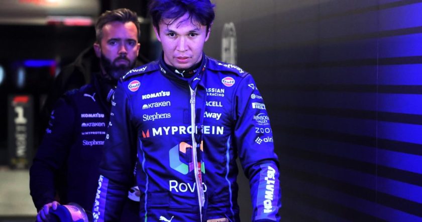Alex Albon Uncovers Hidden Danger in Radio Communications during Calm Las Vegas Grand Prix