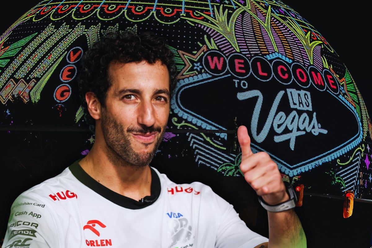 In the Fast Lane: Daniel Ricciardo Speeds Towards Las Vegas for F1 Spectacle