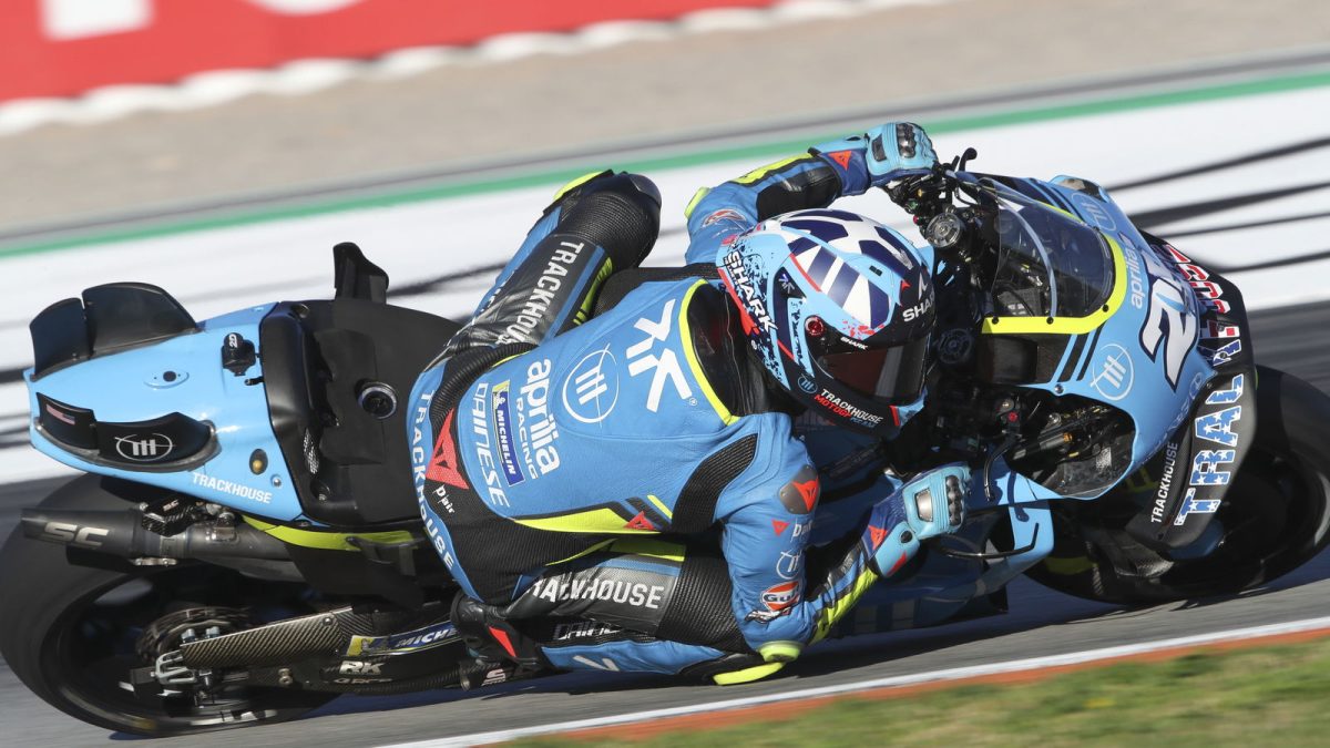 Speed Demon: Raul Fernandez Dominates Valencia MotoGP Test, Leaving Aprilia in the Dust