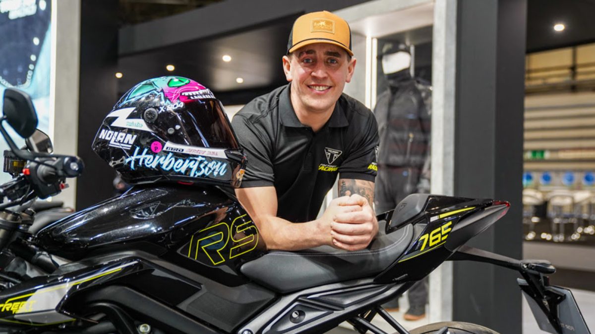 Rising Star Dominic Herbertson Secures Prestigious Factory Triumph Opportunity for 2026 Isle of Man TT