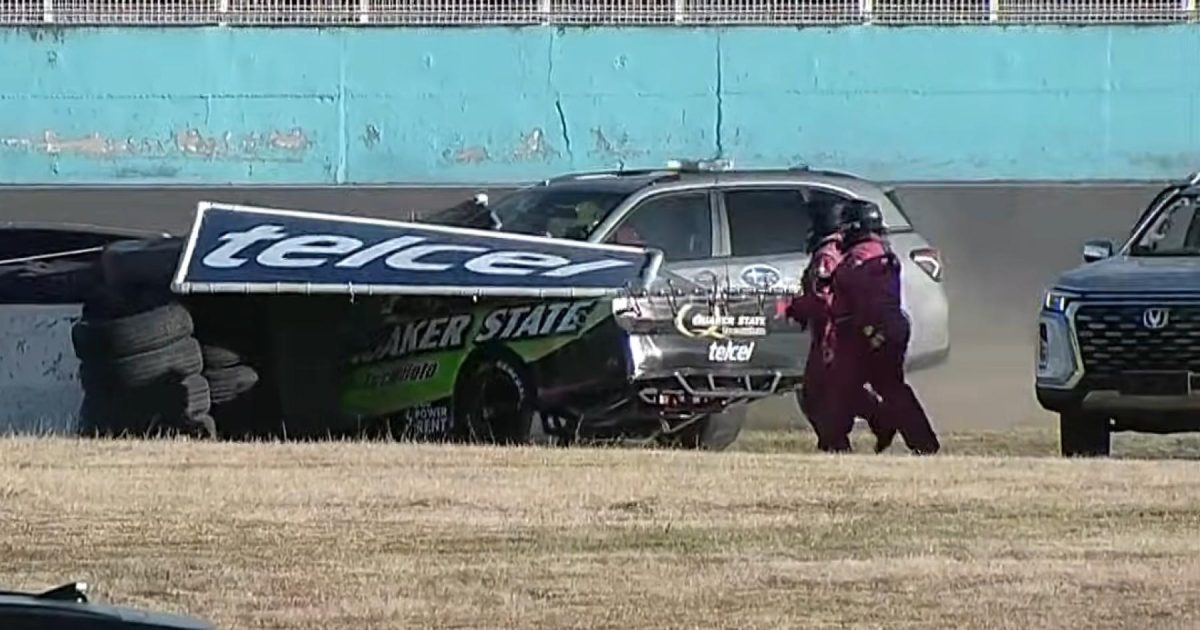 Unbelievable NASCAR Mishap: Recovery Vehicle Collides with Wrecked Car in Shocking Turn of Events