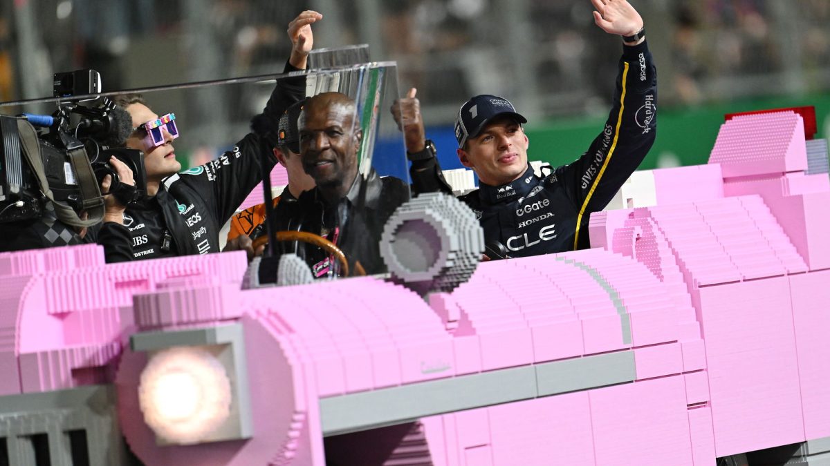 Unconventional Thrills: Terry Crews Takes F1 Stars on a Lego Cadillac Joyride at Las Vegas GP