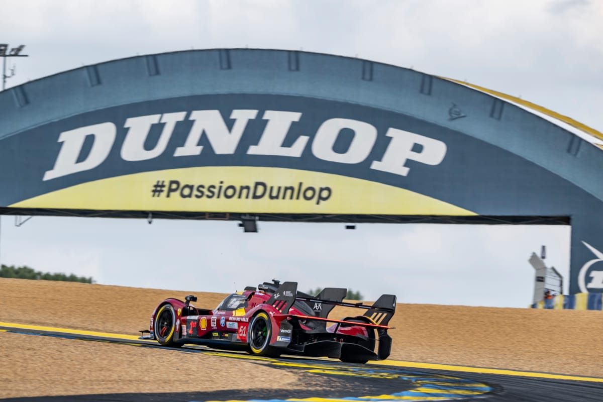 End of an Era: Dunlop's Legacy Fades on Le Mans Bridge