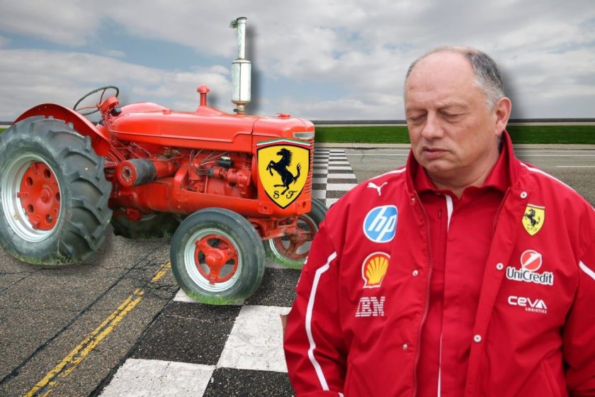 'Absolutely depressed!' F1 fans react to hilarious 'Ferrari tractor' crash
