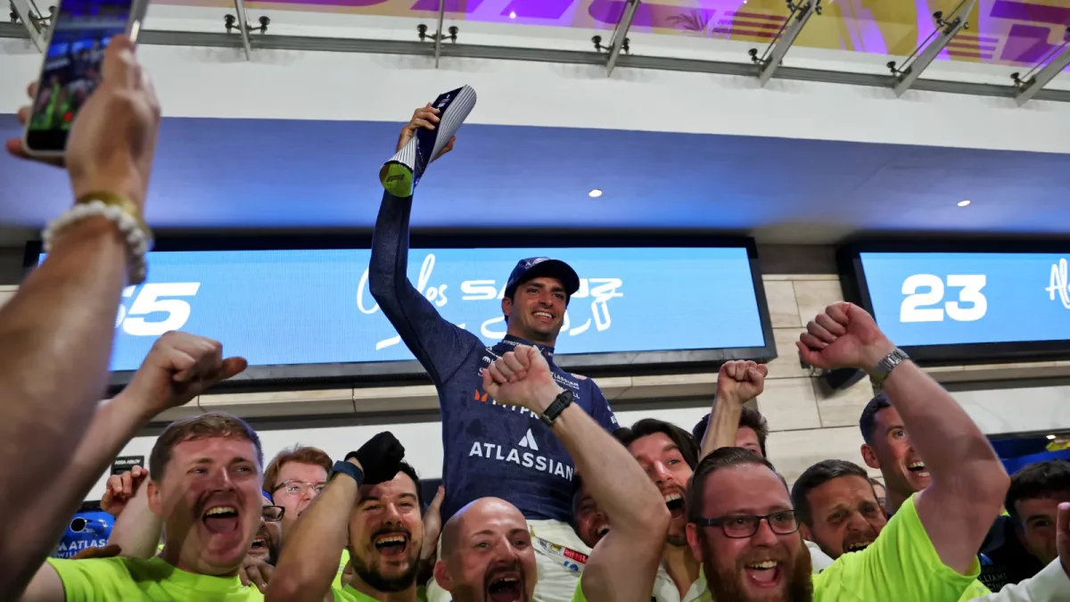 Against All Odds: Williams' Stunning Podium Triumph at F1 Qatar GP Unveiled by Carlos Sainz