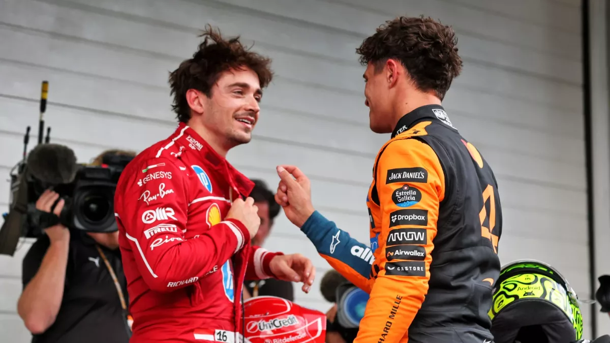 Charles Leclerc Stays Focused: Ferrari's Future Unaffected by Lando Norris' McLaren Title Win