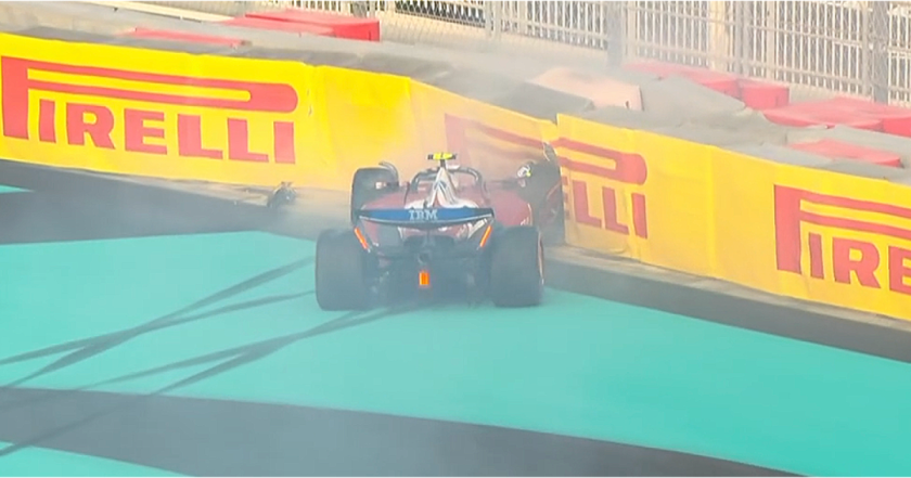 Dramatic Lewis Hamilton Crash Halts Abu Dhabi Grand Prix as Ferrari's Fortunes Collapse