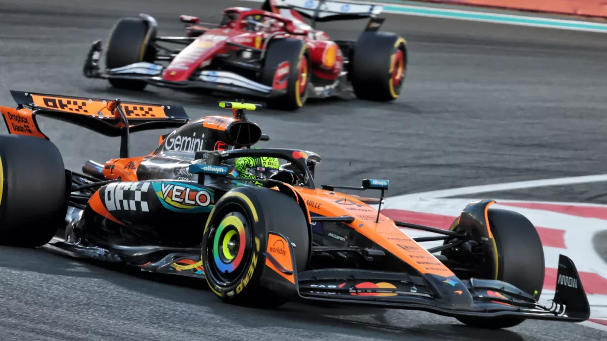 Eyes on the Prize: Lando Norris's Battle Against Temptation in the F1 Abu Dhabi GP