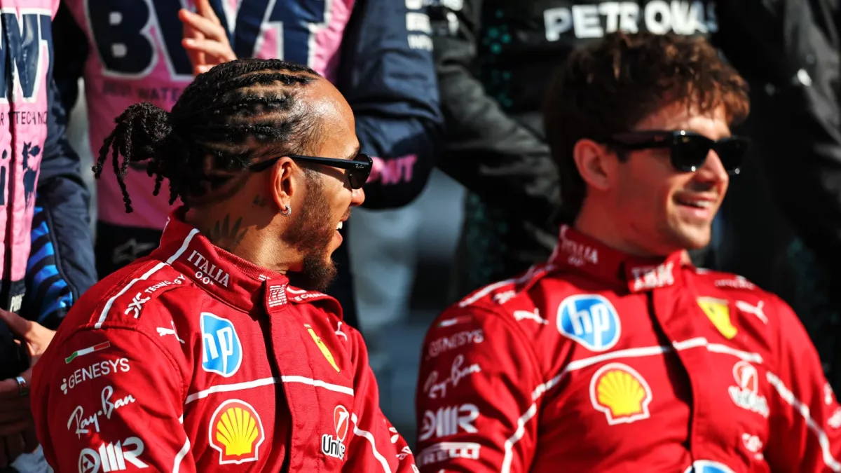 Driving Fearlessly: Lewis Hamilton's Unwavering Confidence Despite Charles Leclerc's Progress in 2025