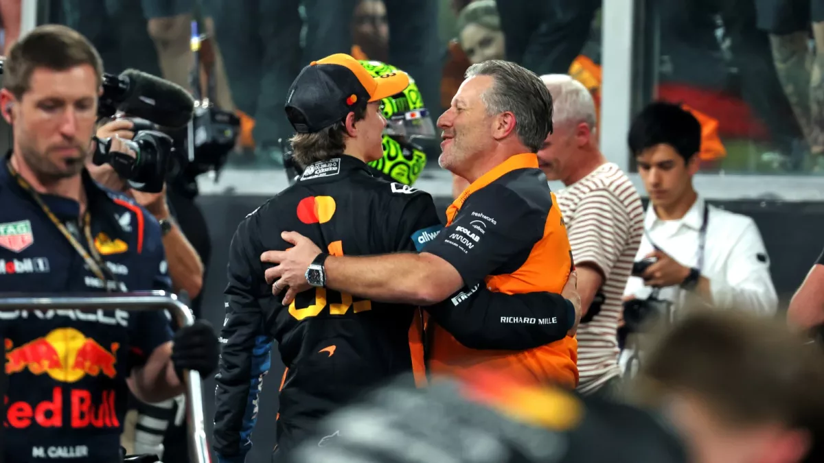Driven to Greatness: Zak Brown's Bold Prediction for Oscar Piastri's F1 Triumph with McLaren