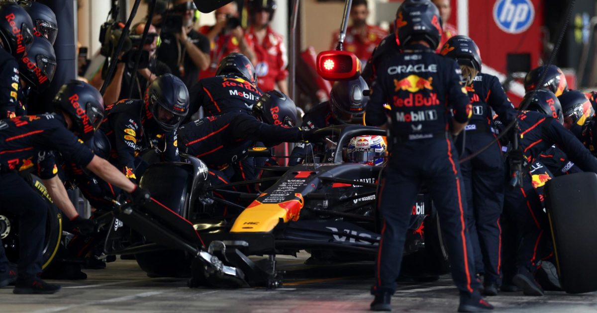 Unveiling the Genius: A Close-Up of Red Bull's Technical Wizards in Action