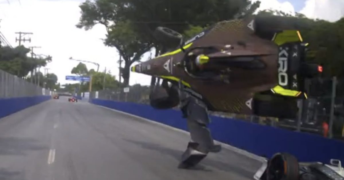 Pepe Martí addresses scary Formula E airborne crash: 'More hurt mentally than physically'