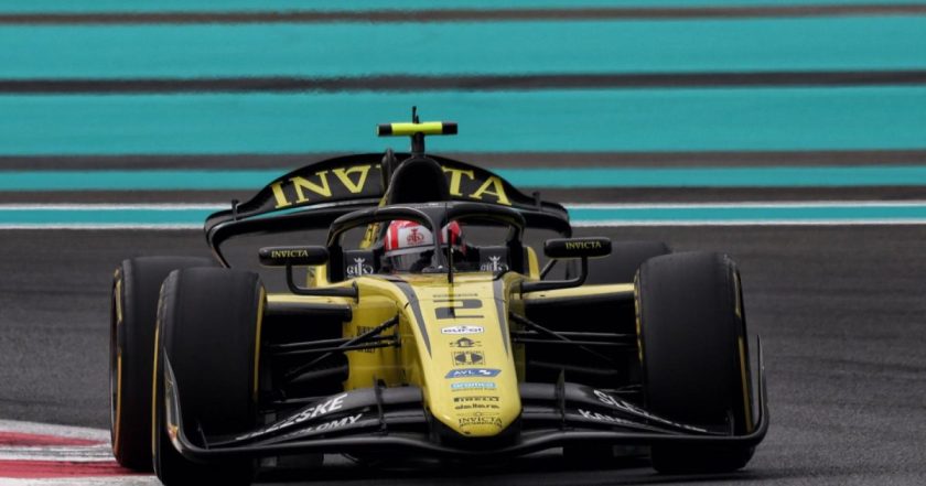 2025 Abu Dhabi Grand Prix - F2 Yas Marina Qualifying results