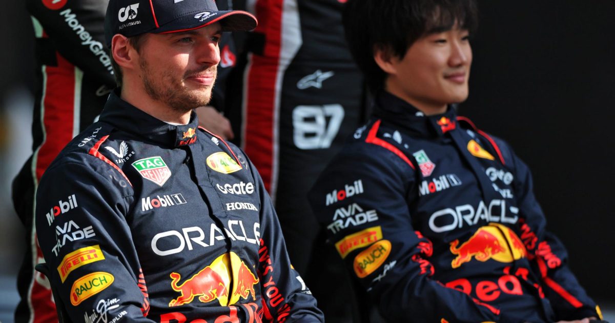 Max Verstappen delivers Yuki Tsunoda farewell gift after Red Bull exit