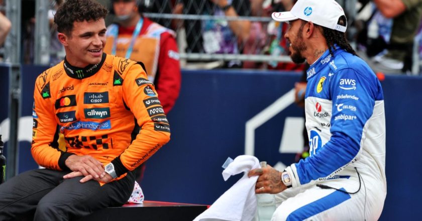 Norris Reveals Hamilton's Aspirations Amid Ferrari Speculation