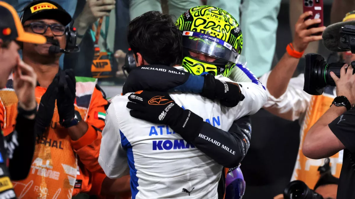 Lando Norris Shatters Stereotypes with Historic Maiden F1 Title Win, Echoed By Carlos Sainz