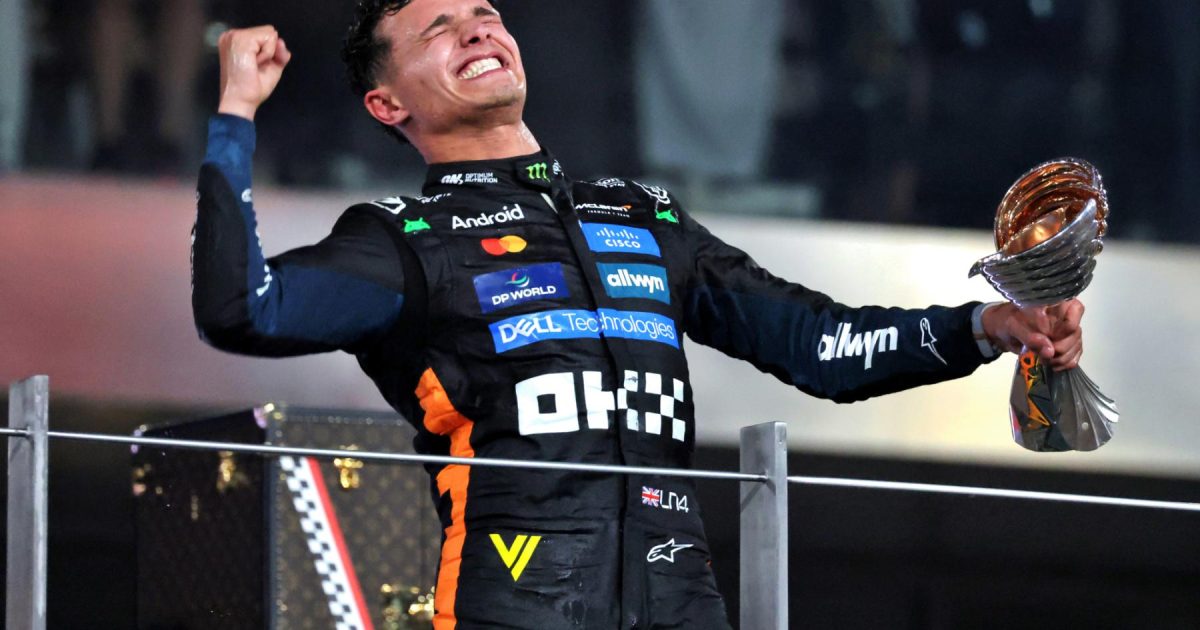 Lando Norris nominated for significant award after F1 title triumph