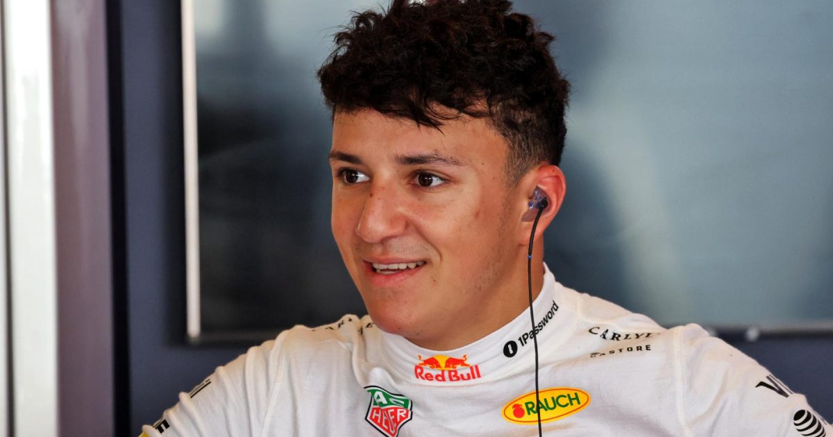 Isack Hadjar Sets the Bar High with 'Very Extreme' Standard for Red Bull Move