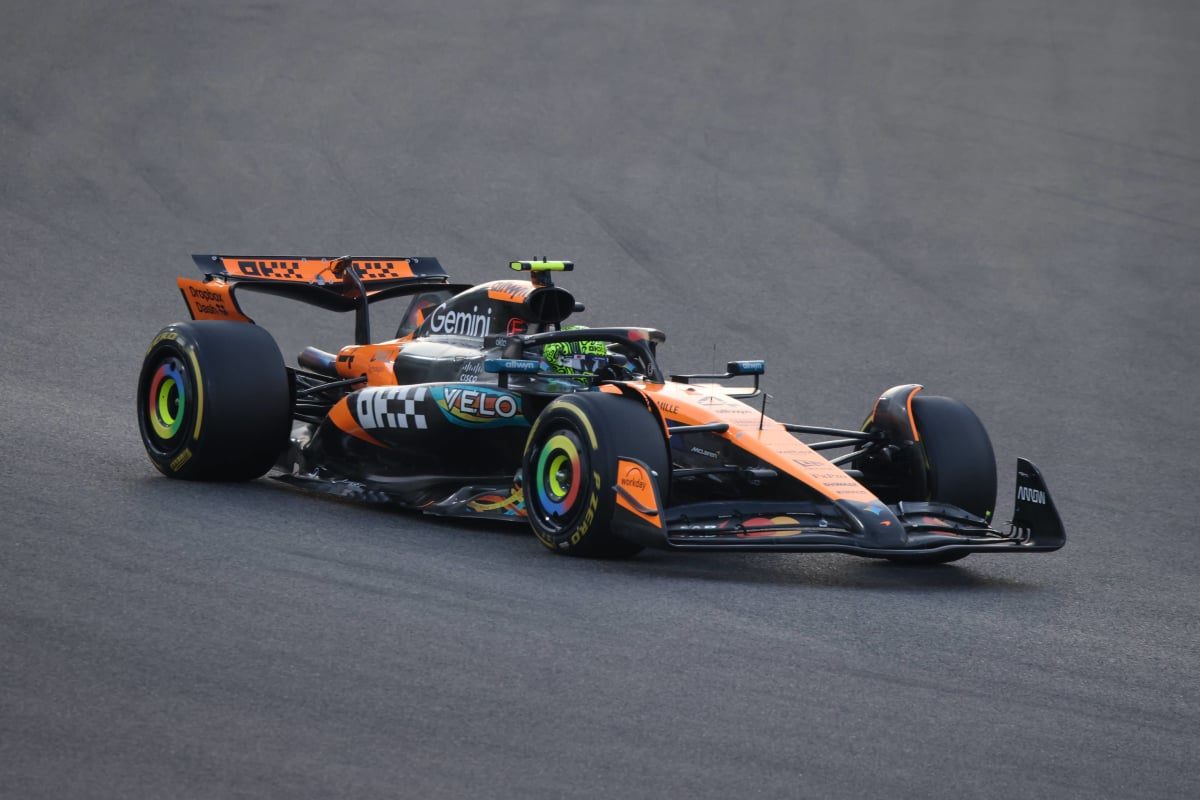 Lando Norris back on track as champion unveils new look