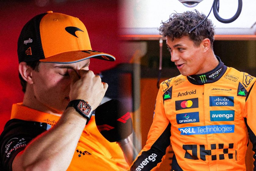 Oscar Piastri F1 fans gatecrash Lando Norris's world champion homecoming video