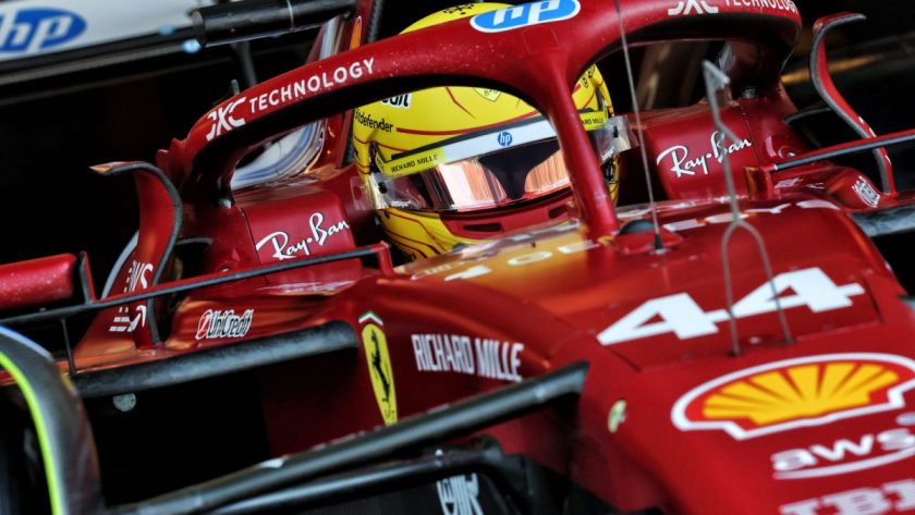 Unleash the Fire: Martin Brundle Sounds Alarm on Lewis Hamilton's Move to Ferrari