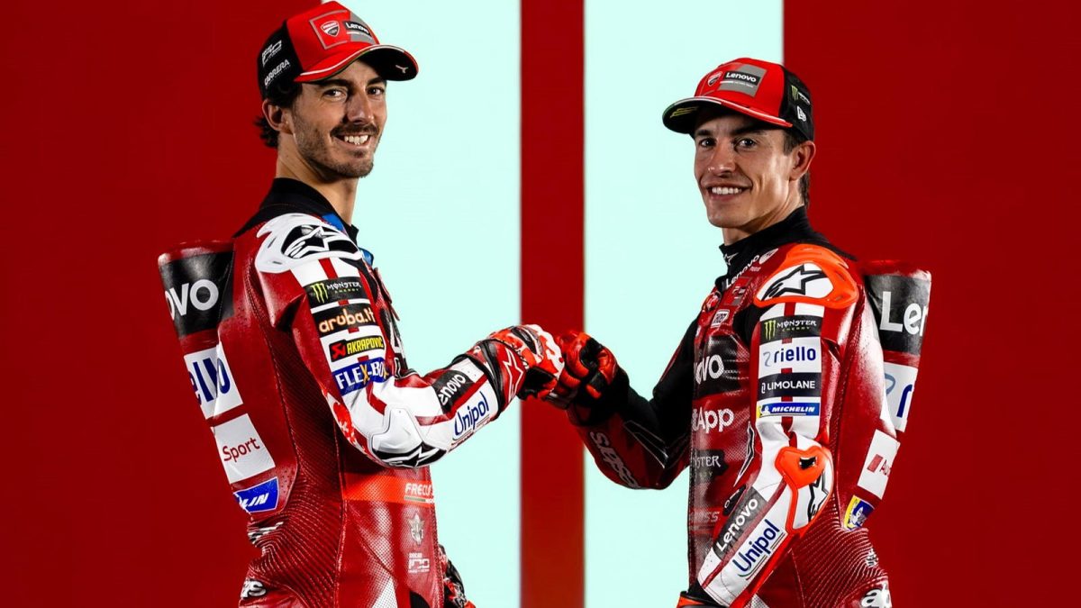 Francesco Bagnaia: &ldquo;I&rsquo;ll try to steal some of Marc&rsquo;s secrets!&rdquo; as he stays &ldquo;calm&rdquo; over 2027 MotoGP contract