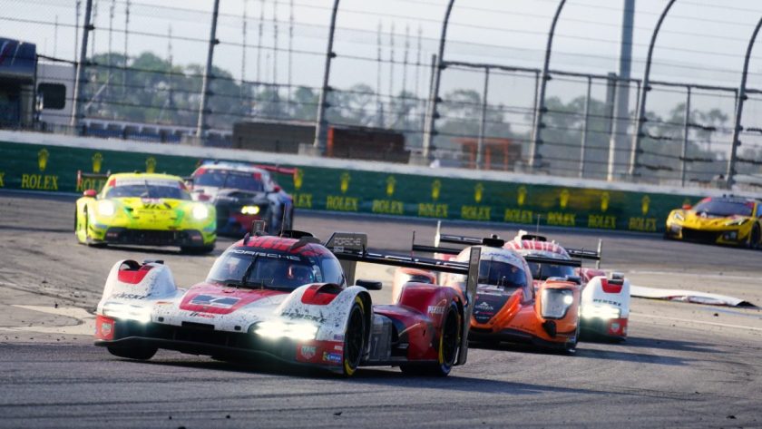 Dominant Performance: Porsche Driver Andlauer Takes the Lead at Daytona with 2 Hours Remaining