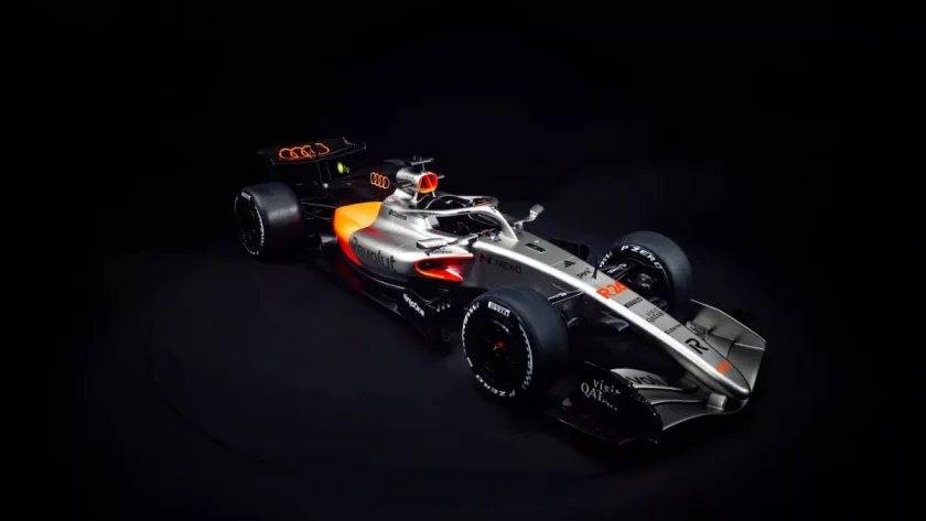 Revving Towards Greatness: Audi Unveils Striking Livery for F1 Debut in 2026