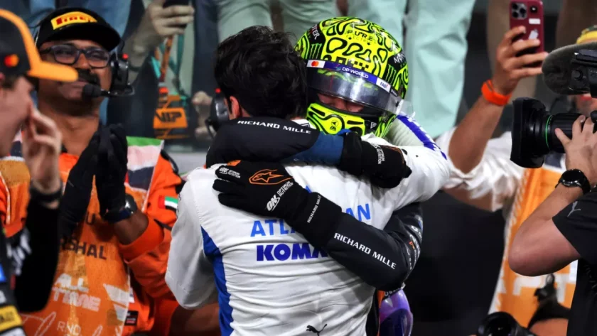 Intense Rivalry: Carlos Sainz Challenges Lando Norris with F1 Title Success as Stakes