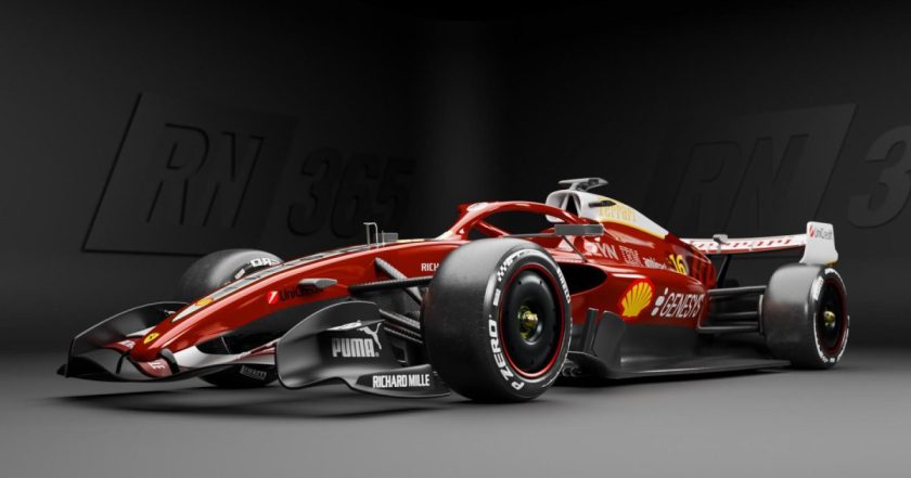 Revving up the Excitement: Previewing the Potential Ferrari Livery for F1 2026
