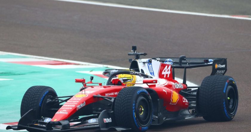 Ferrari F1 2026 car makes track debut - watch