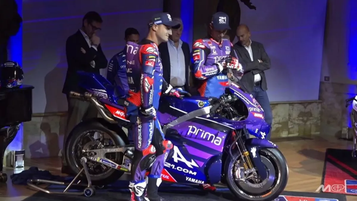 Pramac Yamaha unveils 2026 MotoGP livery