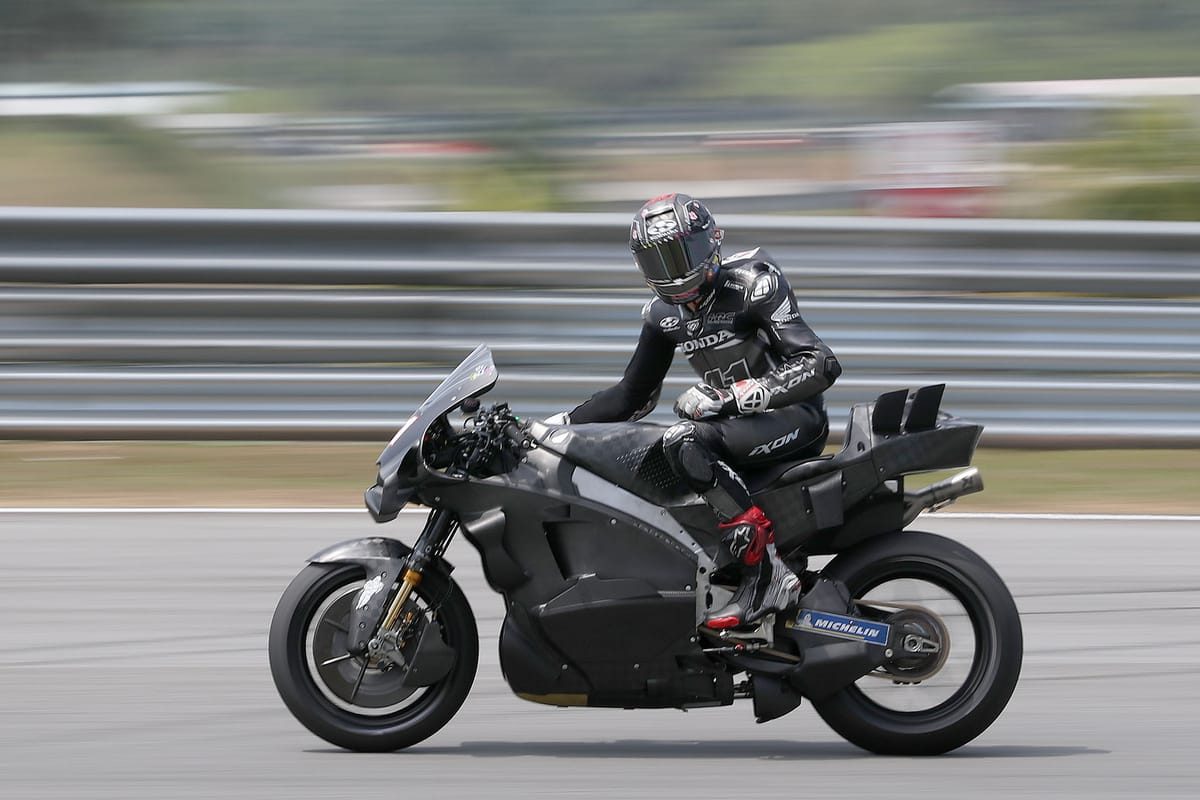 Honda ends MotoGP shakedown test on top form