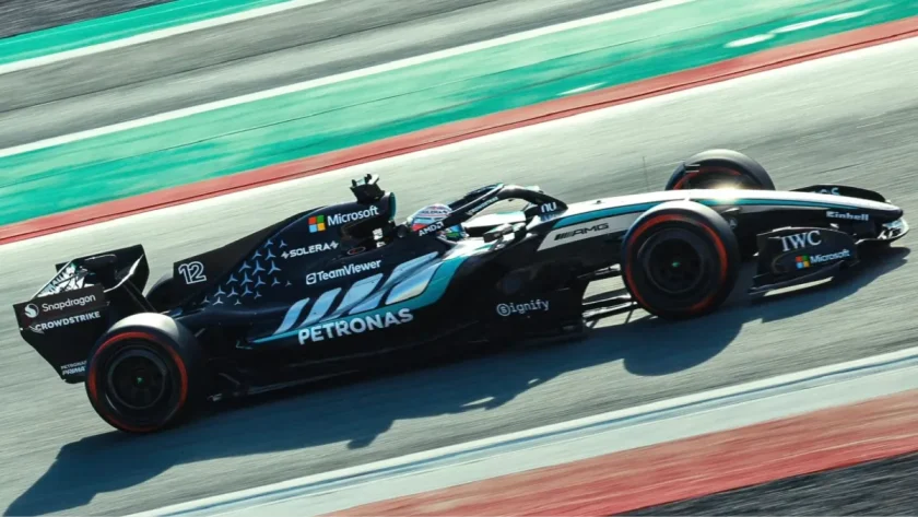 Breaking Speed Barriers: Mercedes Surges Ahead with Exciting F1 Test Update