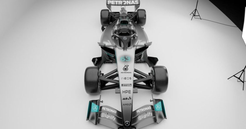 Revving Up: A Sneak Peek at Mercedes' Potential New Livery