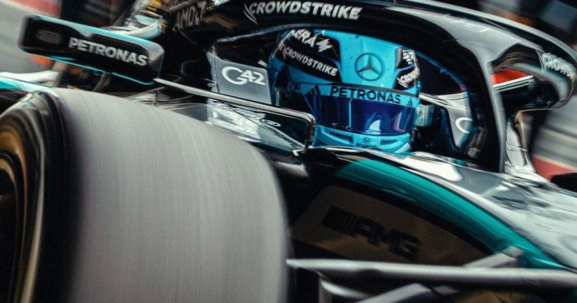 George Russell writes off 'little-to-nothing' high as Mercedes pound out the miles