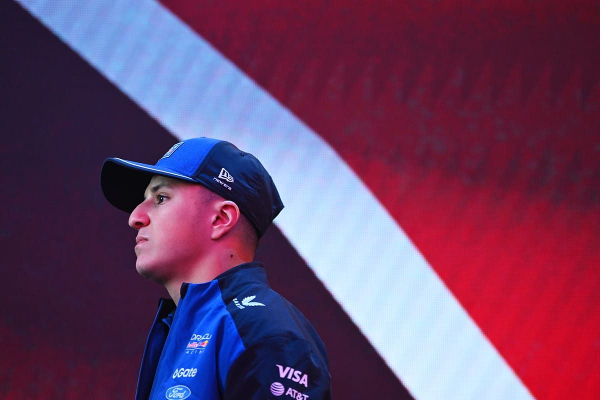 Big Hadjar's Remarkable Shunt Halts Red Bull's Momentum in F1 Test Day