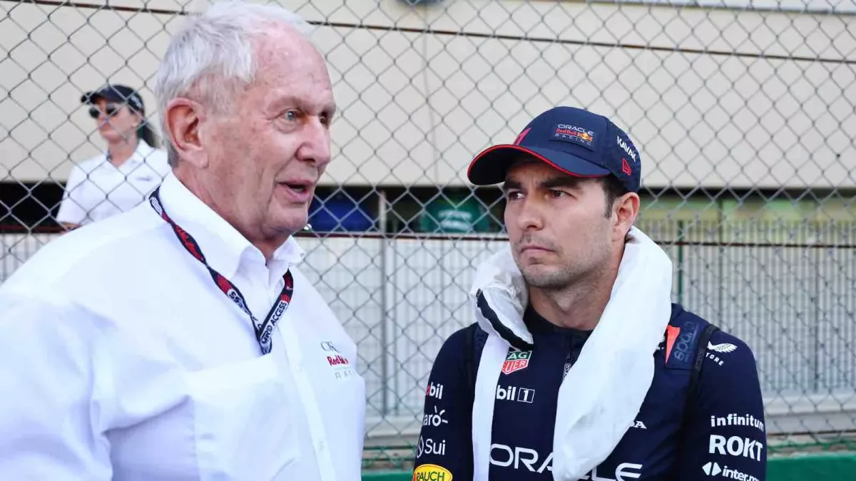 Resilient Response: Helmut Marko Counters Sergio Perez's Red Bull Criticism