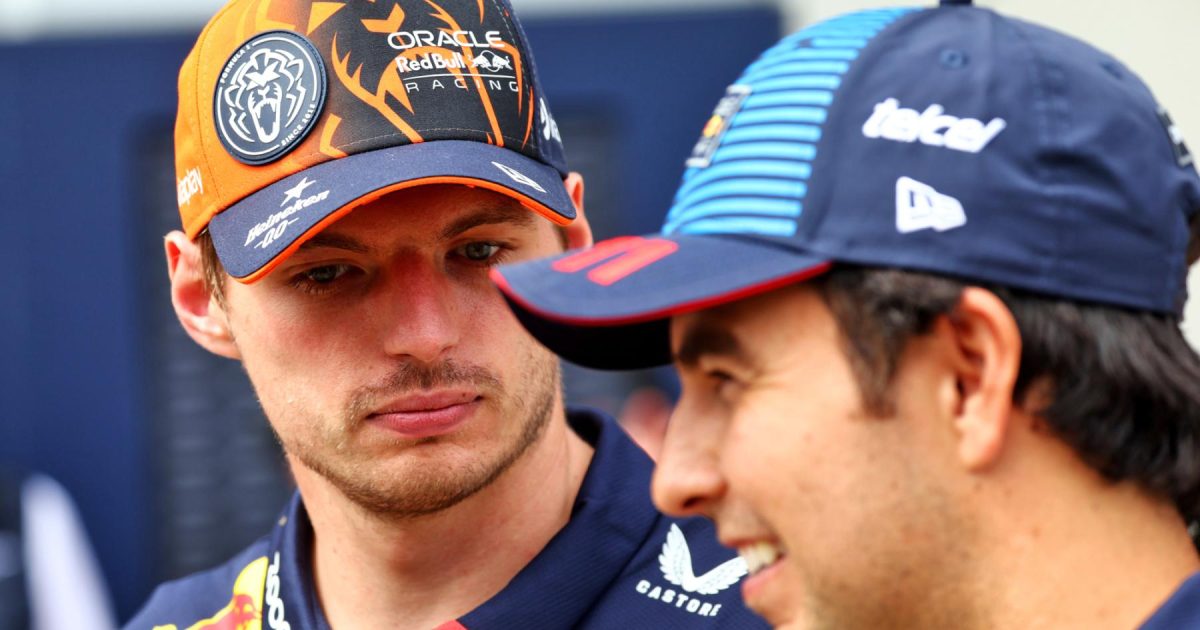 Unveiling the Symphony of Friendship: Sergio Perez's Heartfelt Gesture to Max Verstappen