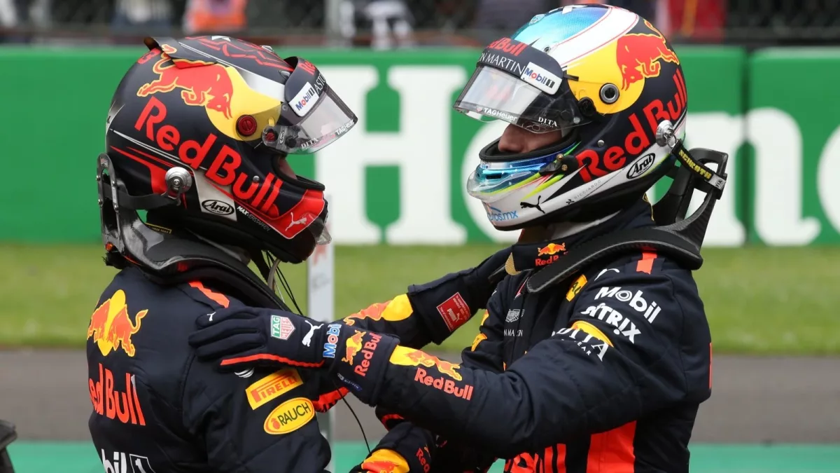 Daniel Ricciardo and Max Verstappen reunite as Red Bull launches new era