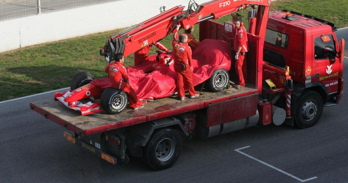 Revving Back in Time: Ferrari's Bold Move with a Vintage Two-Year-Old Car at Pre-Season Testing
