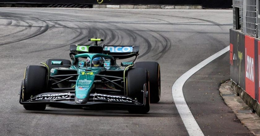 Revving Up Support: Aston Martin Races Ahead with Historic F1 Victory and Fan Support