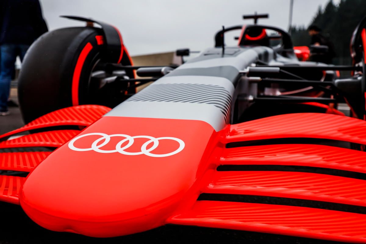 Audi F1 car 'comes alive' after successful test