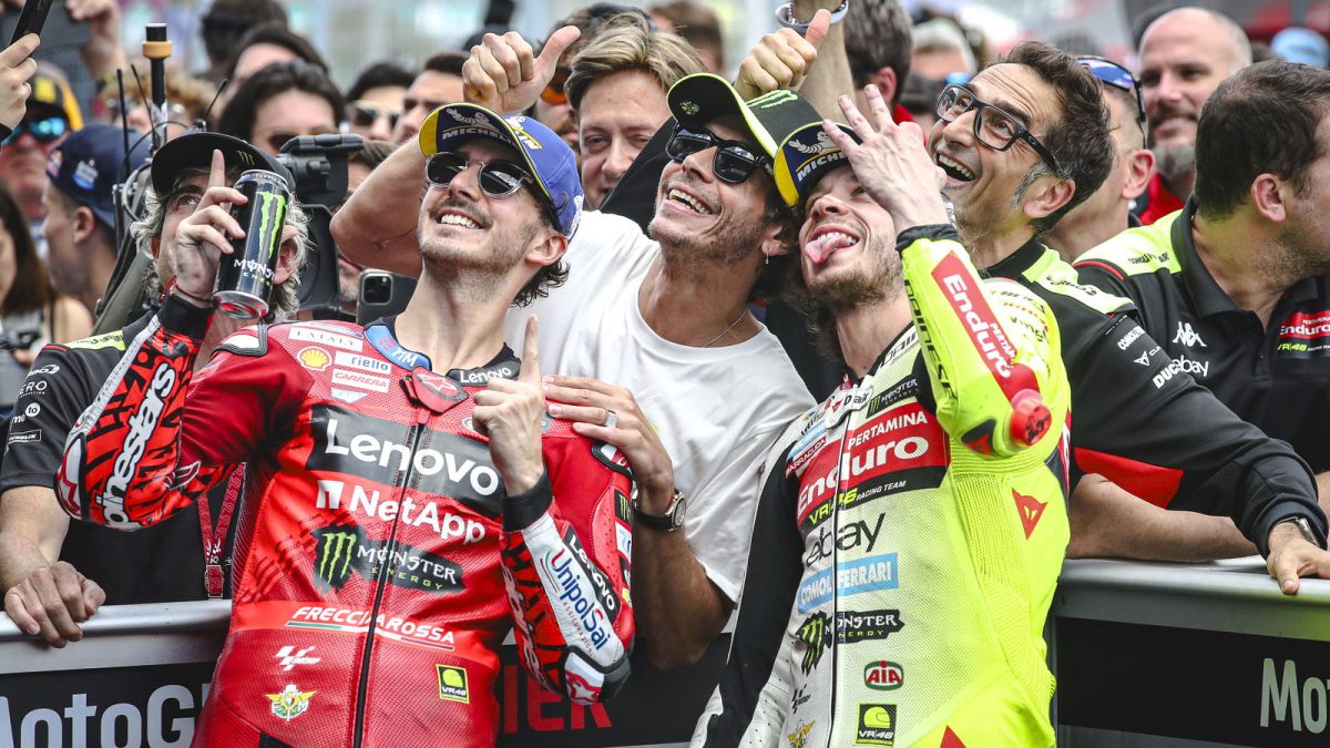 The Rise and Fall: Valentino Rossi's Camp Under Fire for Pecco Bagnaia's Surprising Loss to Marc Marquez