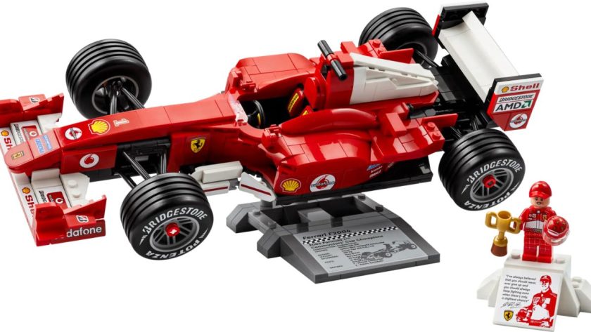 Revving up Nostalgia: LEGO Unveils Stunning Michael Schumacher Ferrari Tribute Set