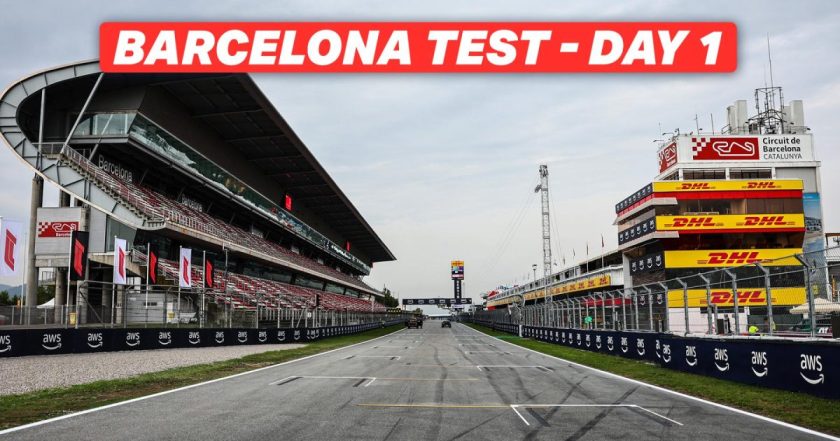 LIVE: 2026 F1 Barcelona Pre-Season Test - Day 1