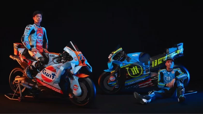 Revving Up in Style: Trackhouse Aprilia Unveils Striking Liveries for the 2026 MotoGP Season